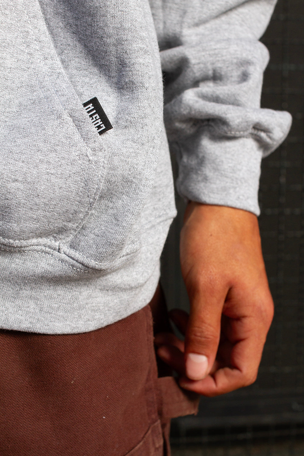 SUDADERA RAYO ENGRANE GRIS